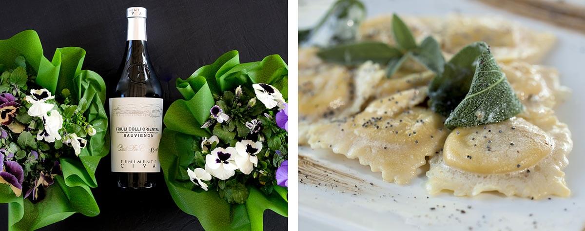 Sauvignon dei Tenimenti Civa Abbinamento Sauvignon friulano