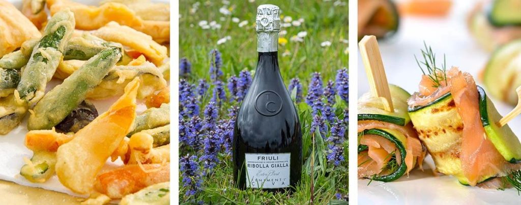 Ribolla Gialla spumante abbinamenti Ribolla Gialla Abbinamenti