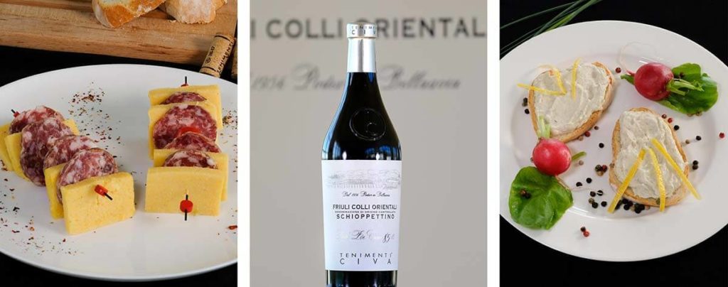 Lo Schioppettino dei Colli Orientali del Friuli Abbinamenti Schioppettino dei Colli Orientali del Friuli Abbinamenti