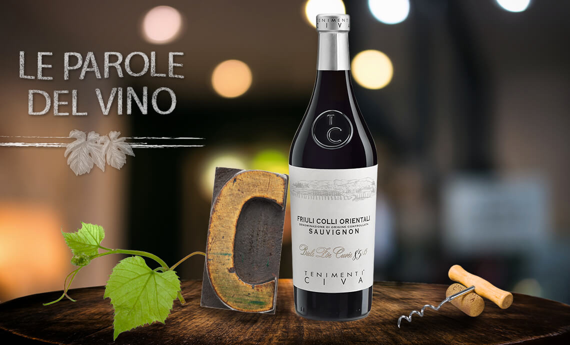 Le parole del vino con la C