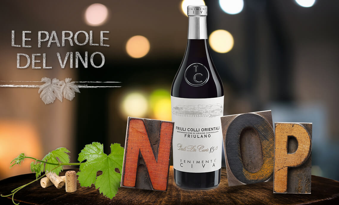 Le parole del vino con la N, la O e la P