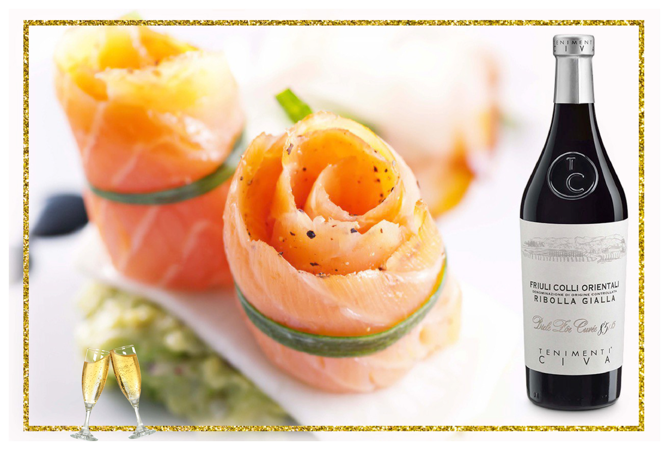 IL MENÙ DI CAPODANNO CON I VINI TENIMENTI CIVA