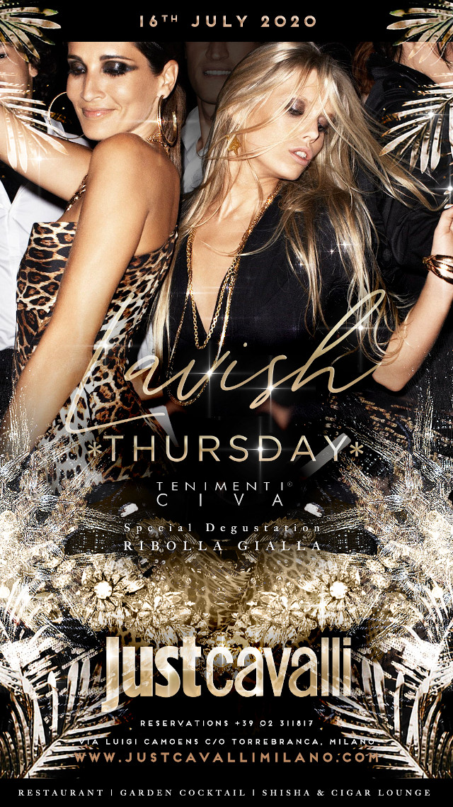 TENIMENTI CIVA AL JUST CAVALLI DI MILANO