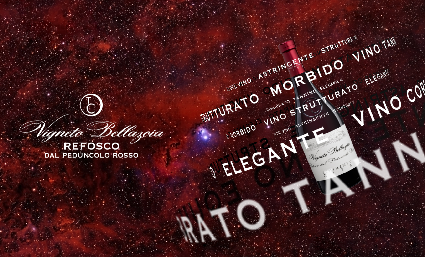 Astringente strutturato equilibrato. L’autorevole vino rosso friulano